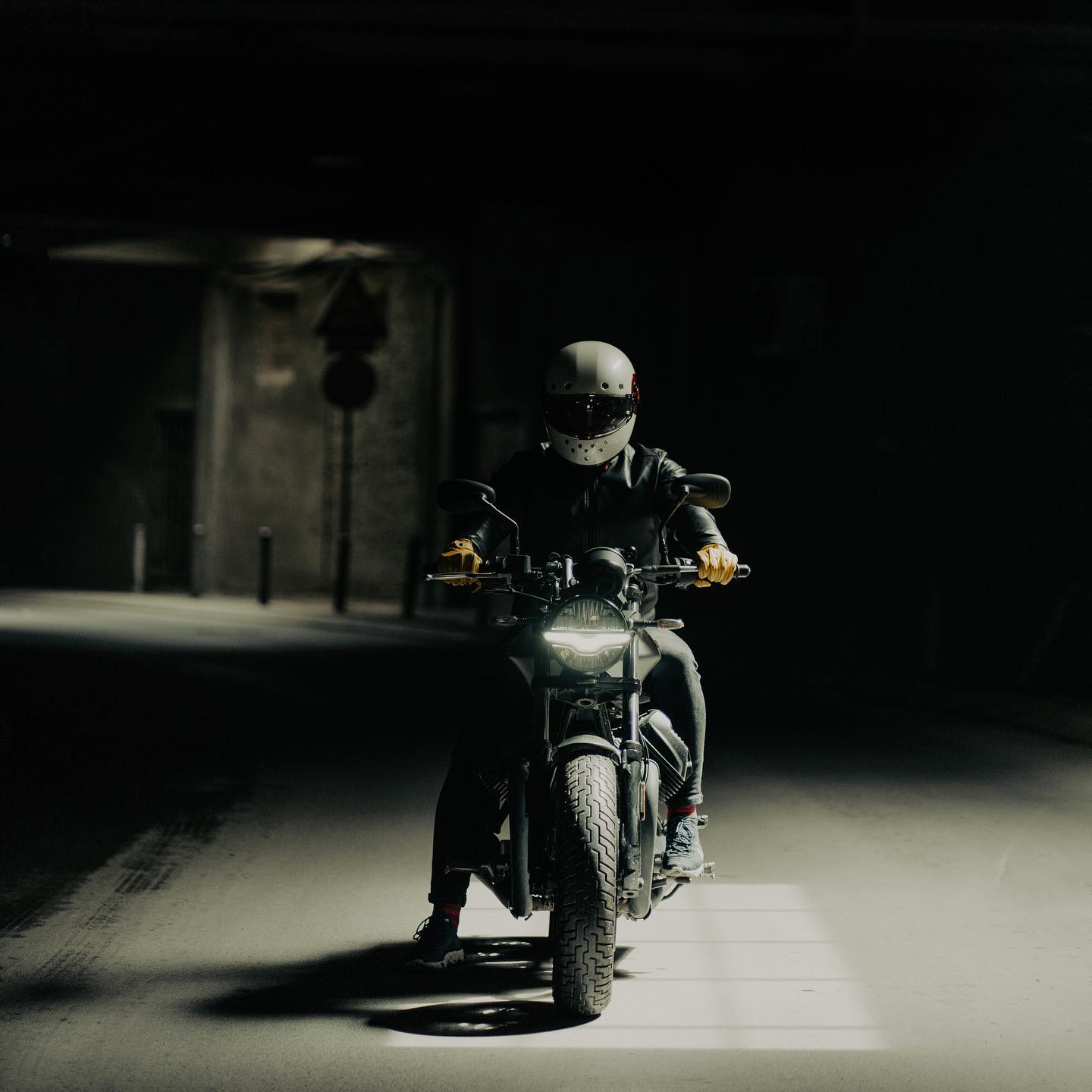 Peter with Motorcycle